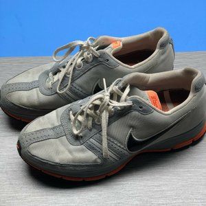 Womens Nike Air Zoom 2007 Suede Gray Orange